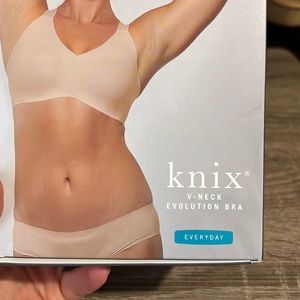 Knixwear evolution bra size 6 nude
